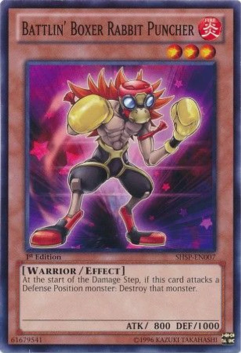 Battlin' Boxer Rabbit Puncher - SHSP-EN007 - Common