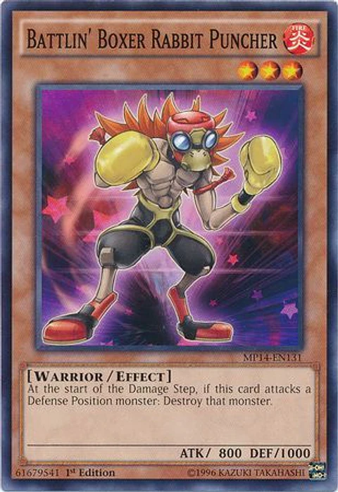 Battlin' Boxer Rabbit Puncher - MP14-EN131 - Common