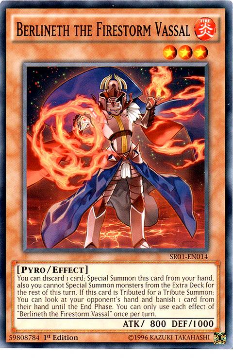 Berlineth the Firestorm Vassal - SR01-EN014 - Common