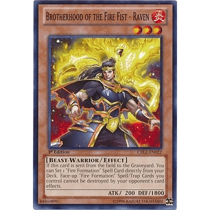 Brotherhood of the Fire Fist - Raven - CBLZ-EN022 - Common 