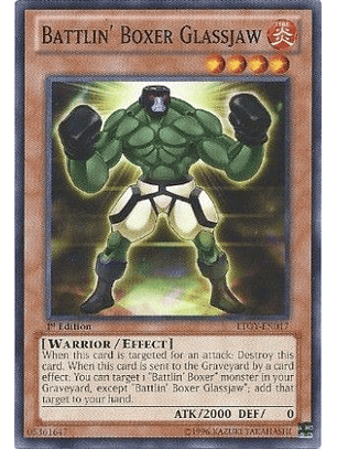 Battlin' Boxer Glassjaw - LTGY-EN017 - Common 