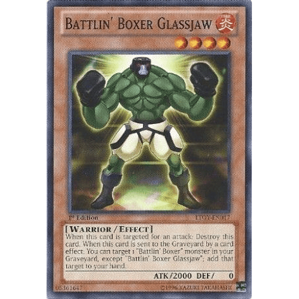 Battlin' Boxer Glassjaw - LTGY-EN017 - Common 
