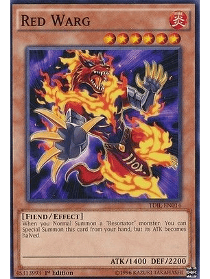 Red Warg - TDIL-EN014 - Common