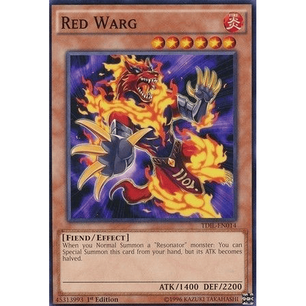 Red Warg - TDIL-EN014 - Common