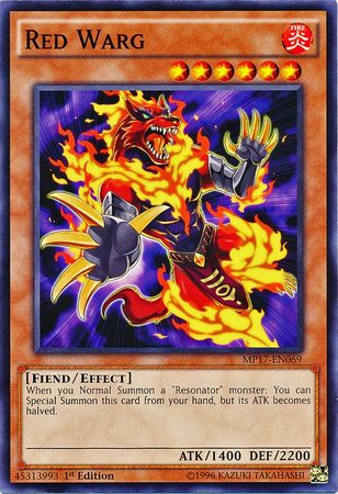 Red Warg - MP17-EN069 - Common 1