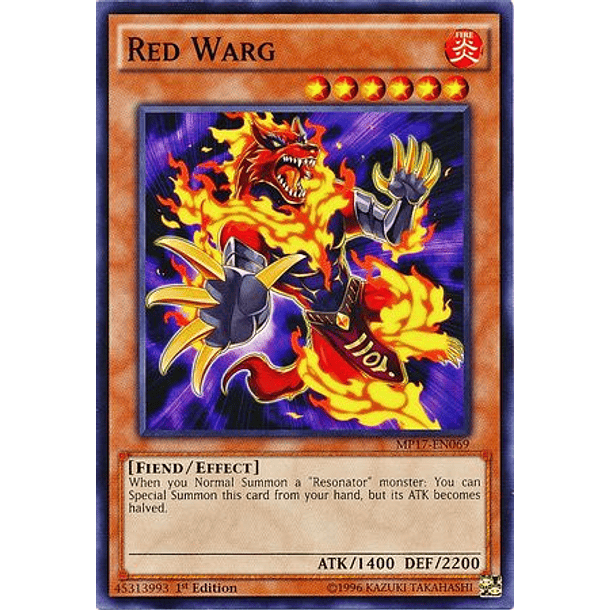Red Warg - MP17-EN069 - Common