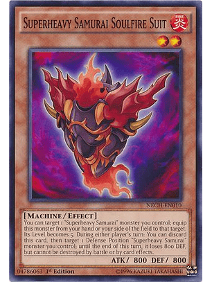 Superheavy Samurai Soulfire Suit - NECH-EN010 - Common