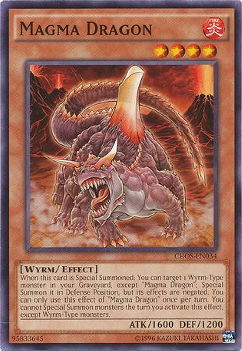 Magma Dragon - CROS-EN034 - Common 