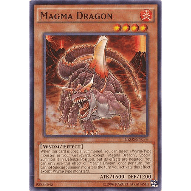 Magma Dragon - CROS-EN034 - Common 