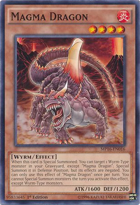 Magma Dragon - MP16-EN016 - Common 