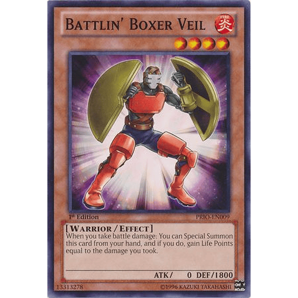 Battlin' Boxer Veil - PRIO-EN009 - Common