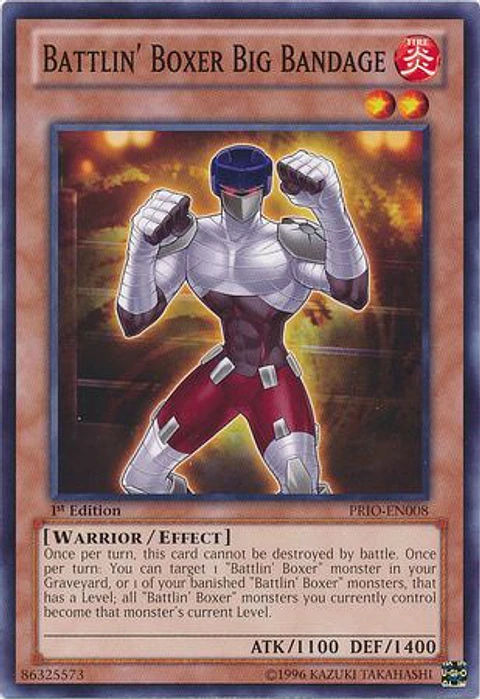 Battlin' Boxer Big Bandage - PRIO-EN008 - Common