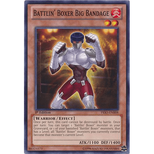 Battlin' Boxer Big Bandage - PRIO-EN008 - Common