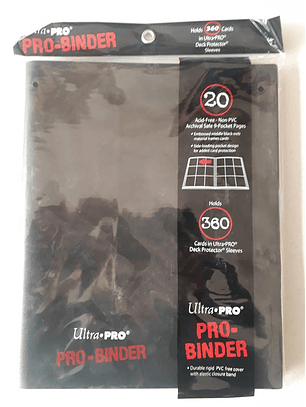 Pro-Binder Ultra pro 9 Espacios - Black