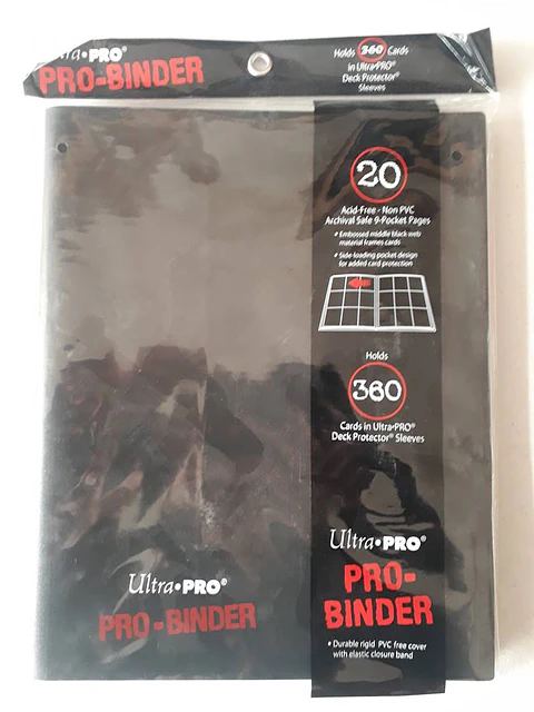 Pro-Binder Ultra pro 9 Espacios - Black