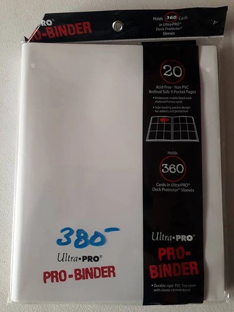 Pro-Binder Ultra pro 9 Espacios - White