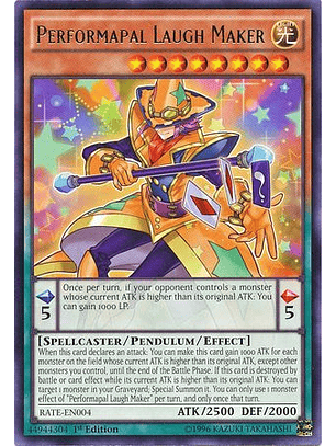 Performapal Laugh Maker - RATE-EN004 - Rare