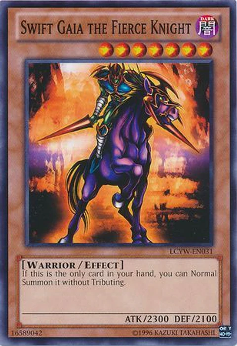 Swift Gaia the Fierce Knight - LCYW-EN031 - Common