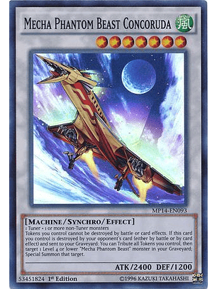 Mecha Phantom Beast Concoruda - MP14-EN093 - Super Rare