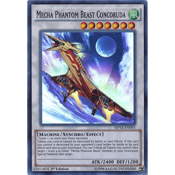 Mecha Phantom Beast Concoruda - MP14-EN093 - Super Rare