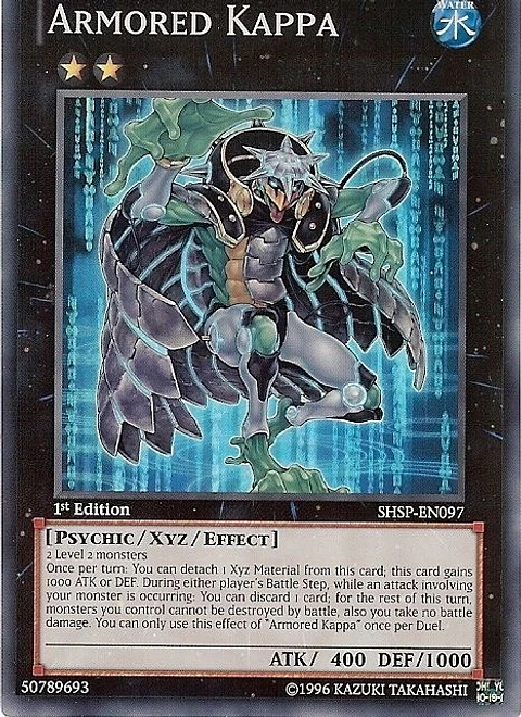 Armored Kappa - SHSP-EN097 - Super Rare