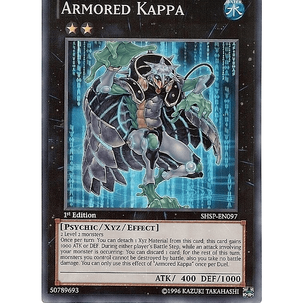 Armored Kappa - SHSP-EN097 - Super Rare