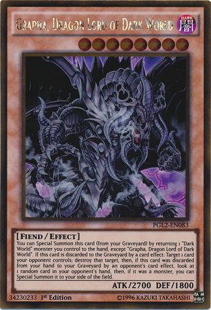Grapha, Dragon Lord of Dark World - PGL2-EN083 - Gold Rare  1