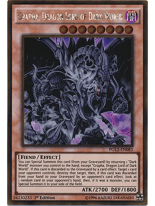 Grapha, Dragon Lord of Dark World - PGL2-EN083 - Gold Rare 