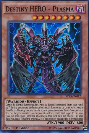 Destiny HERO - Plasma - DESO-EN012 - Super Rare 1