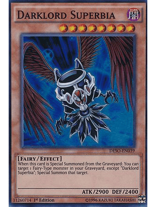Darklord Superbia - DESO-EN039 - Super Rare