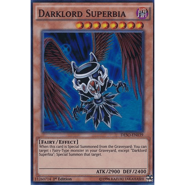 Darklord Superbia - DESO-EN039 - Super Rare