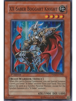 XX-Saber Boggart Knight - TSHD-EN000 - Super Rare