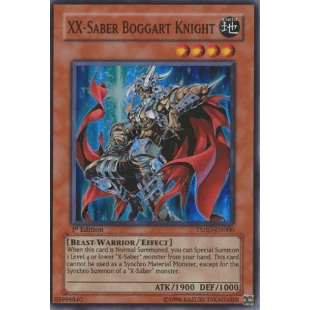 XX-Saber Boggart Knight - TSHD-EN000 - Super Rare