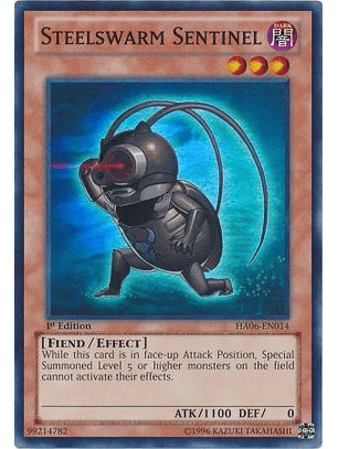 Steelswarm Sentinel - HA06-EN014 - Super Rare