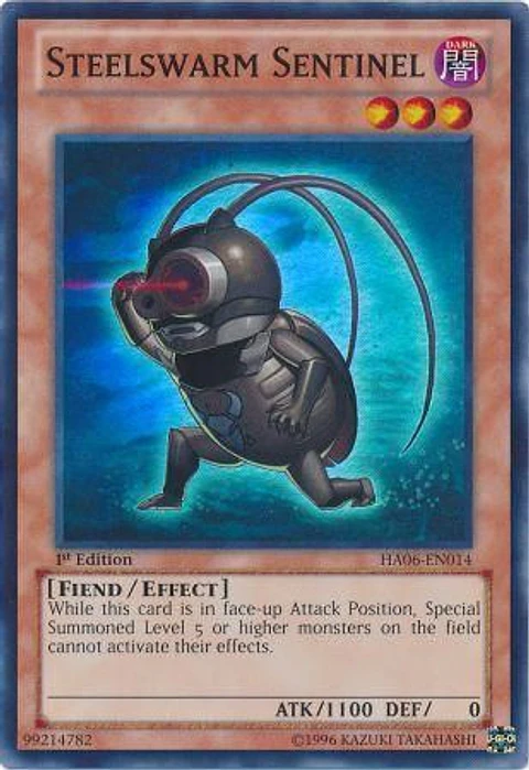 Steelswarm Sentinel - HA06-EN014 - Super Rare