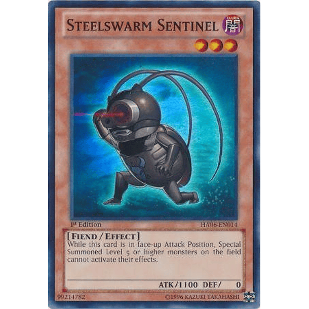 Steelswarm Sentinel - HA06-EN014 - Super Rare