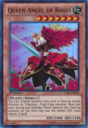 Queen Angel of Roses - LVAL-EN092 - Super Rare 1