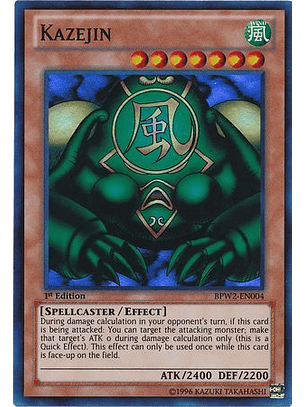 Kazejin - BPW2-EN004 - Super Rare