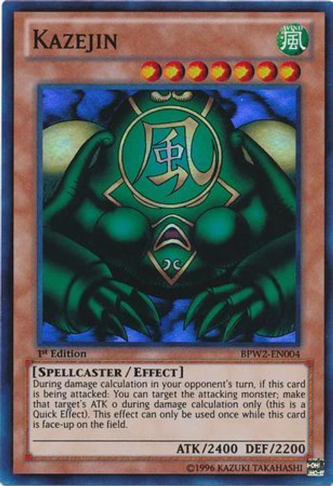 Kazejin - BPW2-EN004 - Super Rare