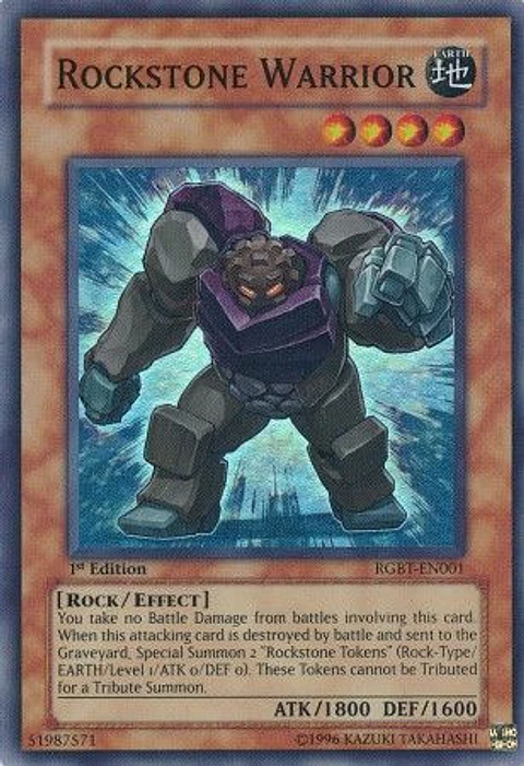 Rockstone Warrior - RGBT-EN001 - Super Rare