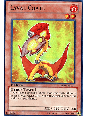 Laval Coatl - HA06-EN035 - Super Rare 