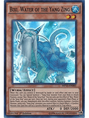 Bixi, Water of the Yang Zing - MP15-EN085 - Super Rare