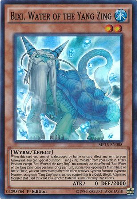 Bixi, Water of the Yang Zing - MP15-EN085 - Super Rare