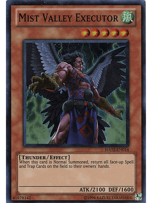 Mist Valley Executor - HA02-EN014 - Super Rare