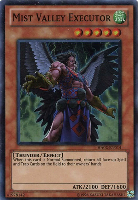 Mist Valley Executor - HA02-EN014 - Super Rare