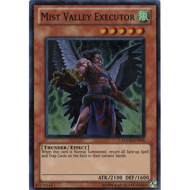 Mist Valley Executor - HA02-EN014 - Super Rare
