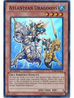 Atlantean Dragoons - SDRE-EN002 - Super Rare