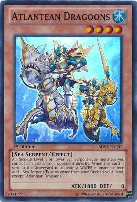 Atlantean Dragoons - SDRE-EN002 - Super Rare