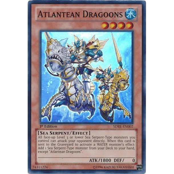 Atlantean Dragoons - SDRE-EN002 - Super Rare