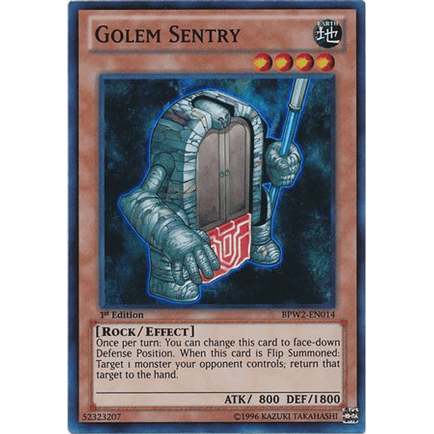 Golem Sentry - BPW2-EN014 - Super Rare